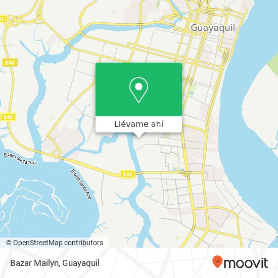 Mapa de Bazar Mailyn