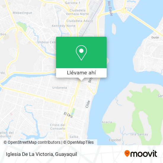 Mapa de Iglesia De La Victoria