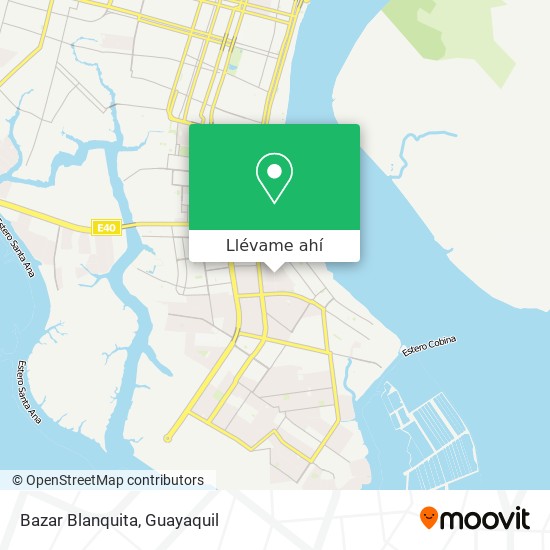 Mapa de Bazar Blanquita