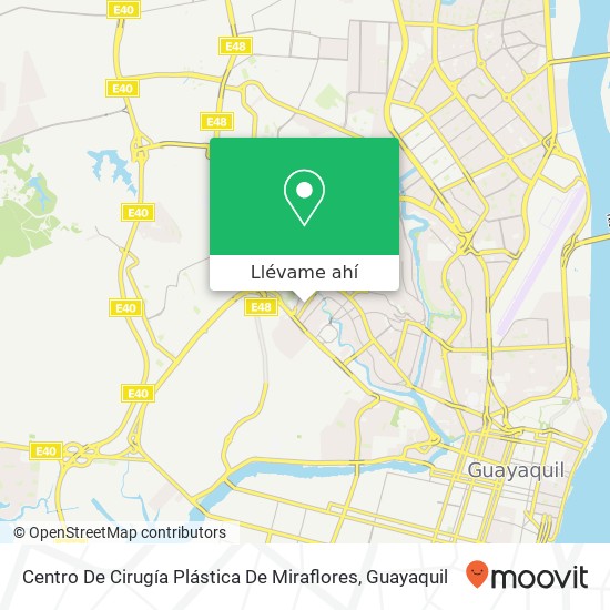 Mapa de Centro De Cirugía Plástica De Miraflores