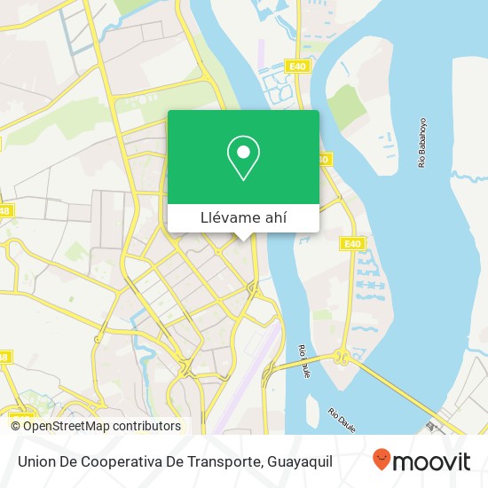 Mapa de Union De Cooperativa De Transporte