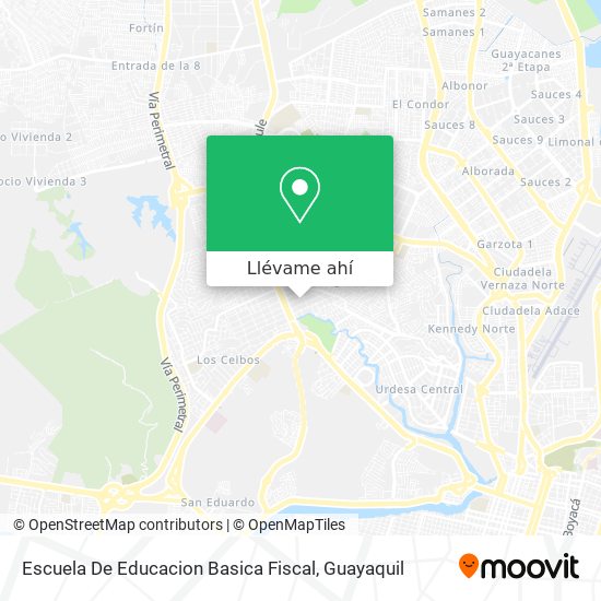 Cómo llegar a Escuela De Educacion Basica Fiscal en Guayaquil en Autobús?