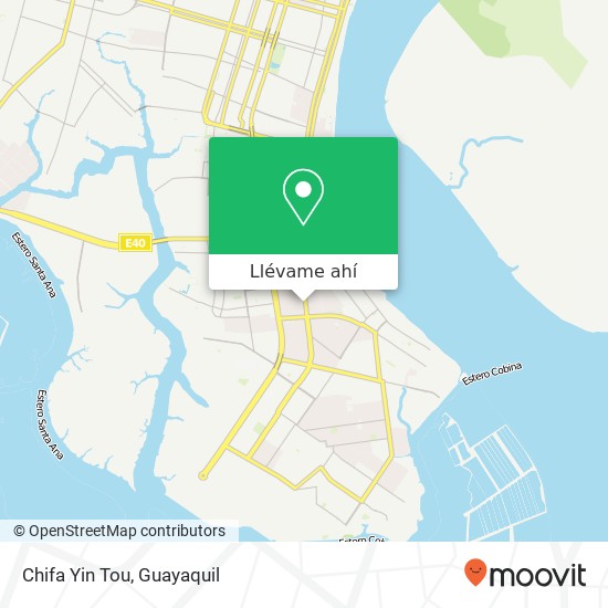Mapa de Chifa Yin Tou