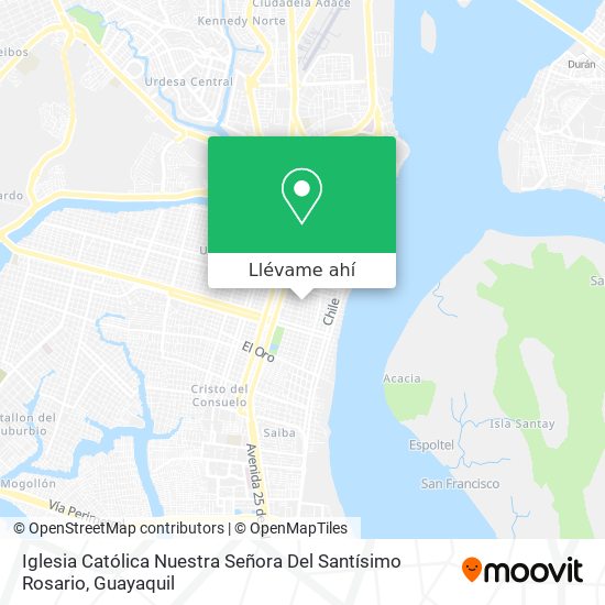 Mapa de Iglesia Católica Nuestra Señora Del Santísimo Rosario