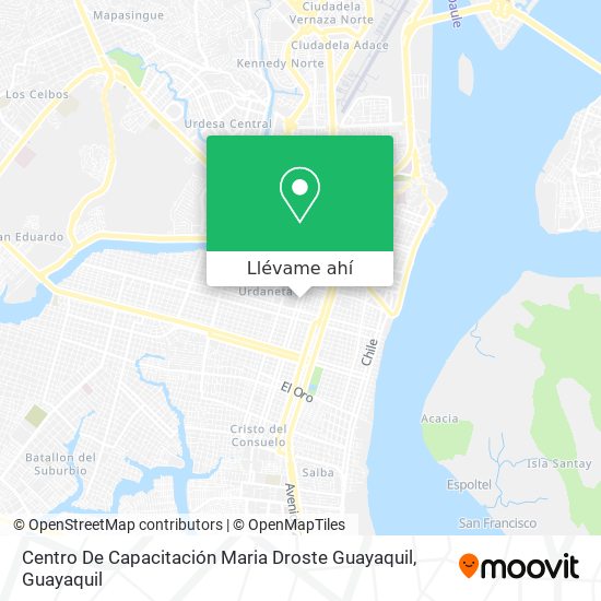 Mapa de Centro De Capacitación Maria Droste Guayaquil