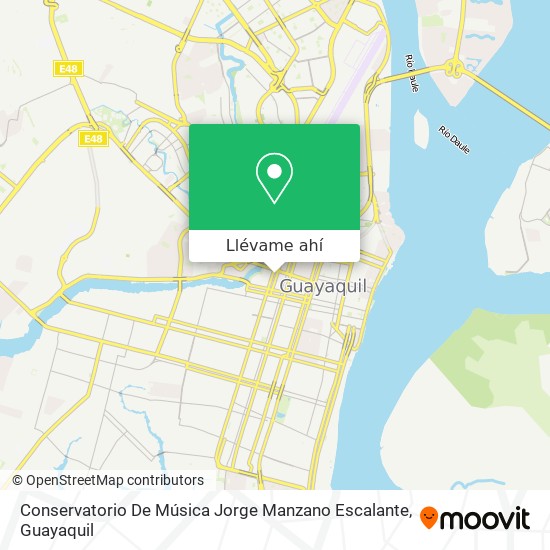 Mapa de Conservatorio De Música Jorge Manzano Escalante