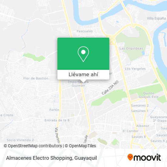Mapa de Almacenes Electro Shopping
