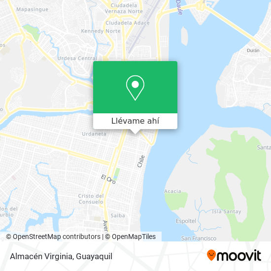 Mapa de Almacén Virginia