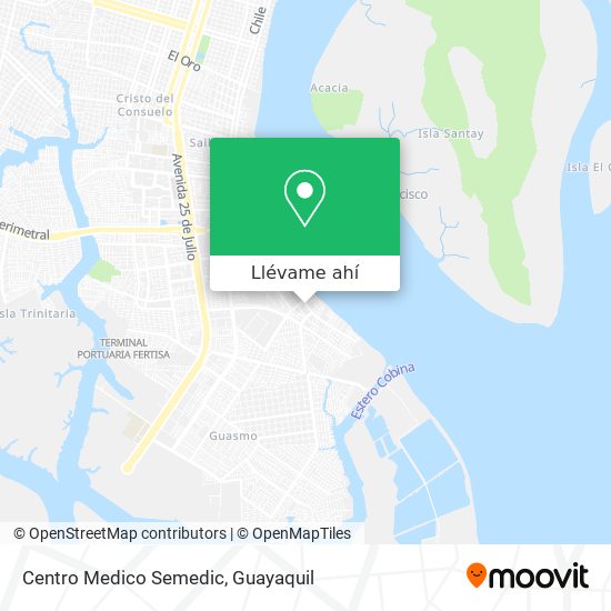 Mapa de Centro Medico Semedic