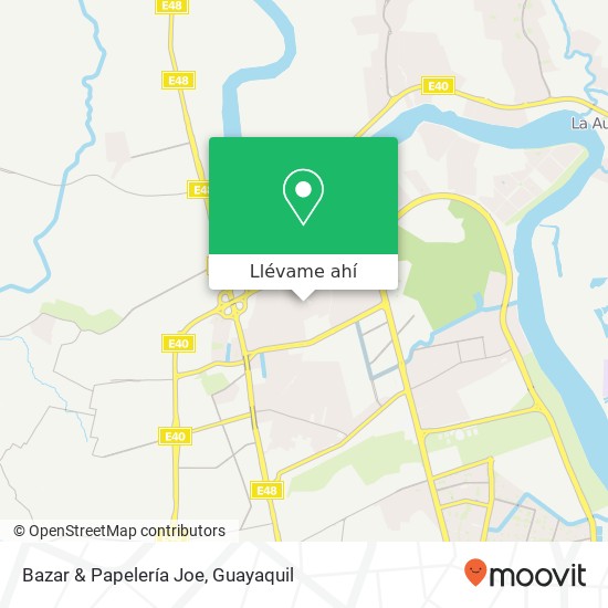 Mapa de Bazar & Papelería Joe