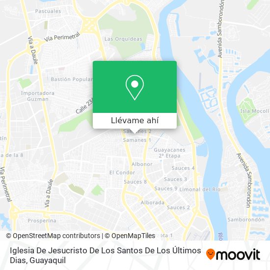 Mapa de Iglesia De Jesucristo De Los Santos De Los Últimos Dias