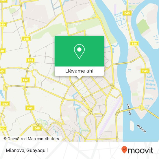 Mapa de Mianova