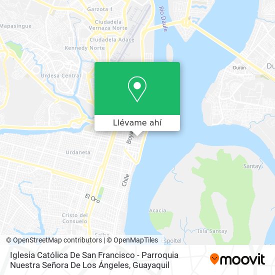 Cómo llegar a Iglesia Católica De San Francisco - Parroquia Nuestra Señora De Los Ángeles en Guayaquil en Autobús? Cómo llegar a Iglesia Católica De San Francisco - Parroquia Nuestra Señora De Los Ángeles en Guayaquil en Autobús?