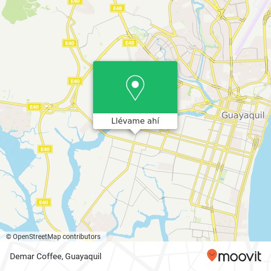 Mapa de Demar Coffee