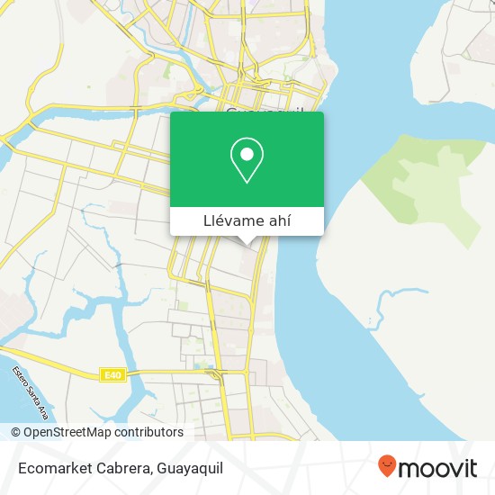 Mapa de Ecomarket Cabrera