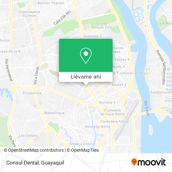 Mapa de Consul Dental