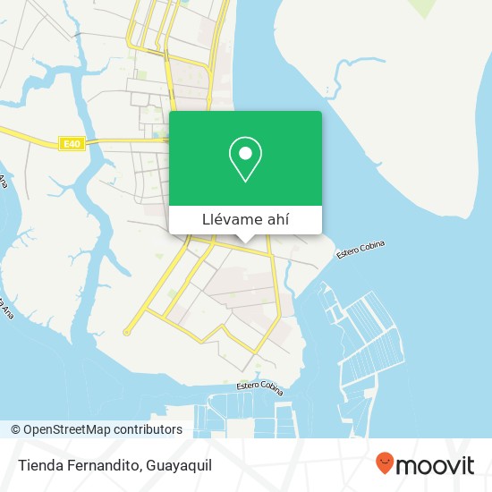 Mapa de Tienda Fernandito