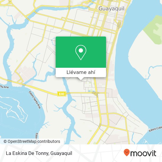 Mapa de La Eskina De Tonny
