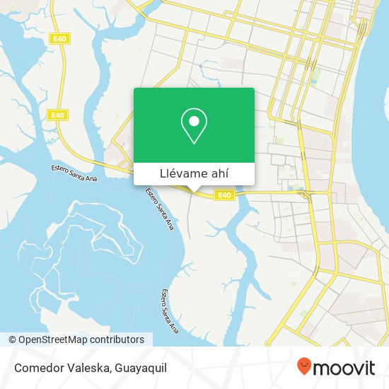Mapa de Comedor Valeska, 9 Peatonal 27B Guayaquil, Guayaquil