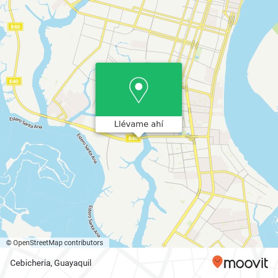 Mapa de Cebicheria, Carlos Geovanny Yuqui Medina Guayaquil, Guayaquil