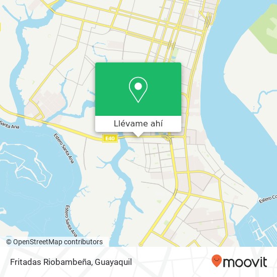 Mapa de Fritadas Riobambeña, 2do Callejón 48 SO Guayaquil, Guayaquil