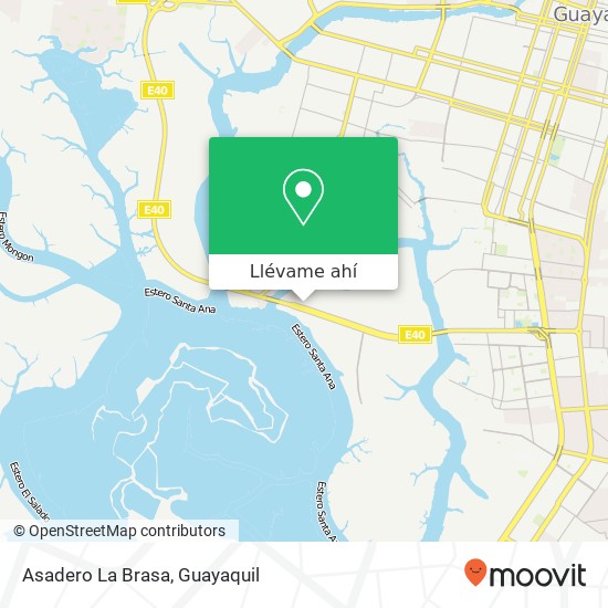 Mapa de Asadero La Brasa, 1 Pasaje 34 Guayaquil, Guayaquil