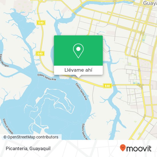 Mapa de Picanteria, 1 Pasaje 34 Guayaquil, Guayaquil