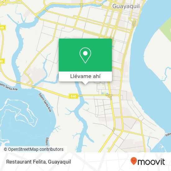 Mapa de Restaurant Felita, Marmol Guayaquil, Guayaquil