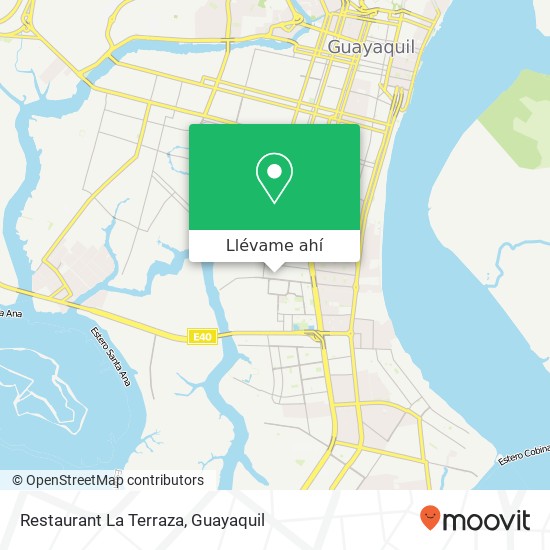 Mapa de Restaurant La Terraza, Guayaquil, Guayaquil