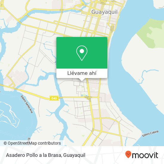 Mapa de Asadero Pollo a la Brasa, Guayaquil, Guayaquil