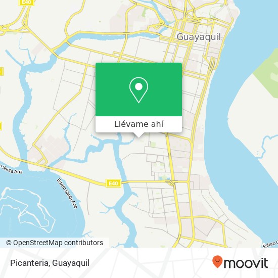Mapa de Picanteria, 2 Peatonal 12 SO Guayaquil, Guayaquil