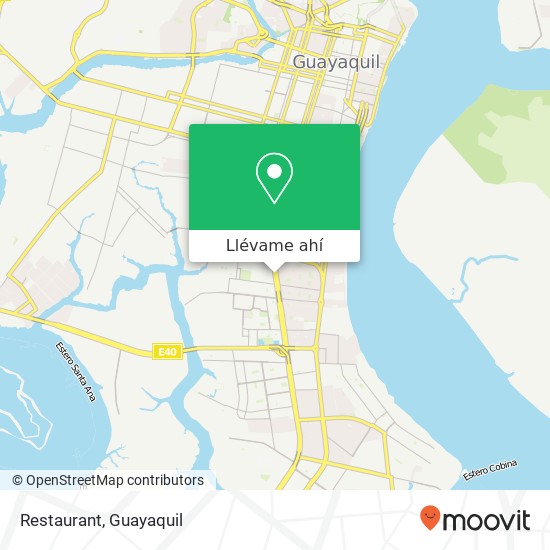 Mapa de Restaurant, 25 de Julio Guayaquil, Guayaquil
