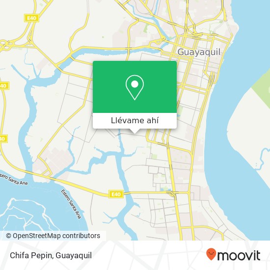 Mapa de Chifa Pepin, Amazonas Guayaquil, Guayaquil