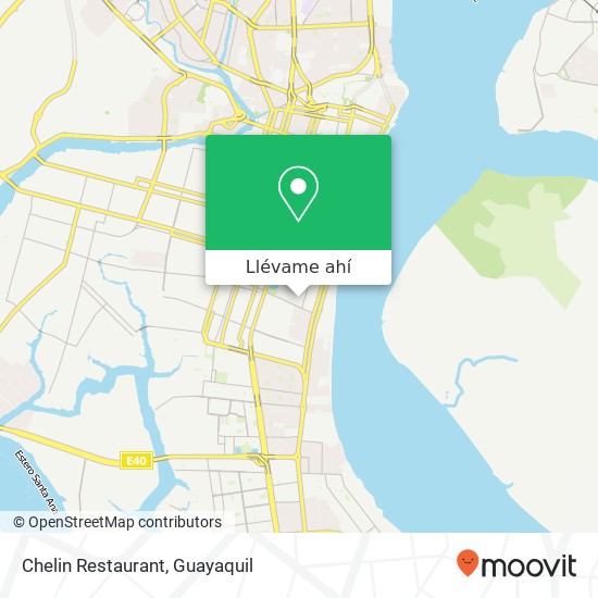 Mapa de Chelin Restaurant, Cañar Guayaquil, Guayaquil