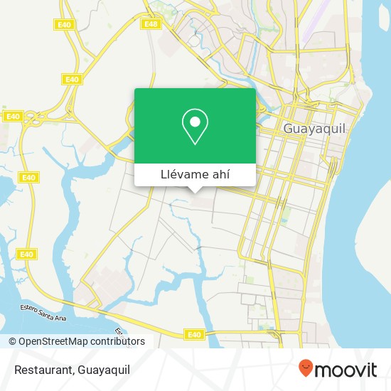 Mapa de Restaurant, Pasaje 25 Guayaquil, Guayaquil
