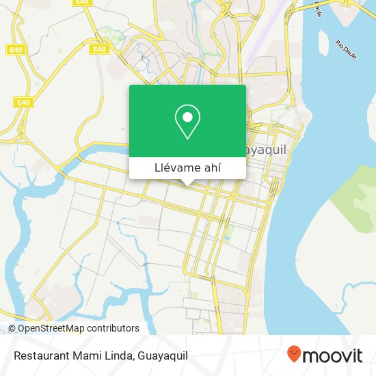 Mapa de Restaurant Mami Linda, Gomez Rendon Guayaquil, Guayaquil
