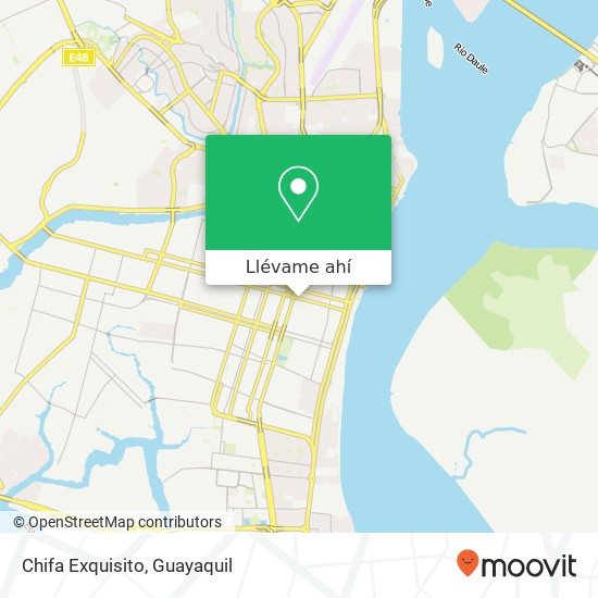 Mapa de Chifa Exquisito, Gomez Rendon Guayaquil, Guayaquil