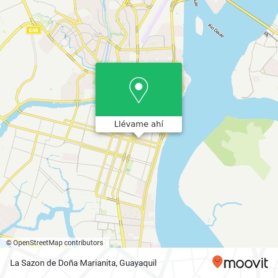 Mapa de La Sazon de Doña Marianita, Calle 16 SE Guayaquil, Guayaquil
