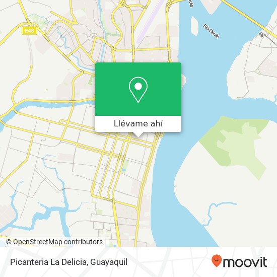 Mapa de Picanteria La Delicia, Febres Cordero Guayaquil, Guayaquil