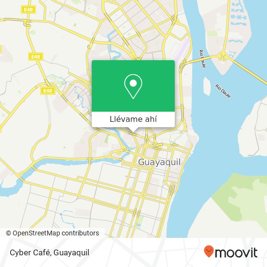 Mapa de Cyber Café, Guayaquil, Guayaquil