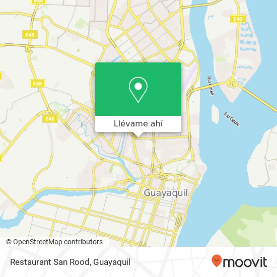 Mapa de Restaurant San Rood, Plaza Carlos Plaza Danin Guayaquil, Guayaquil