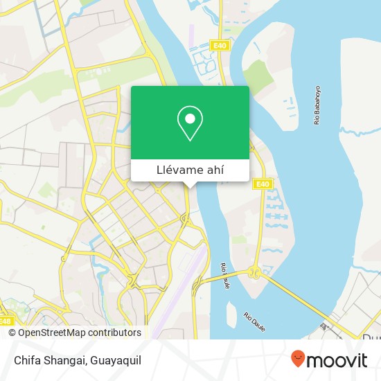 Mapa de Chifa Shangai, 16vo Callejón 16B NE Guayaquil, Guayaquil