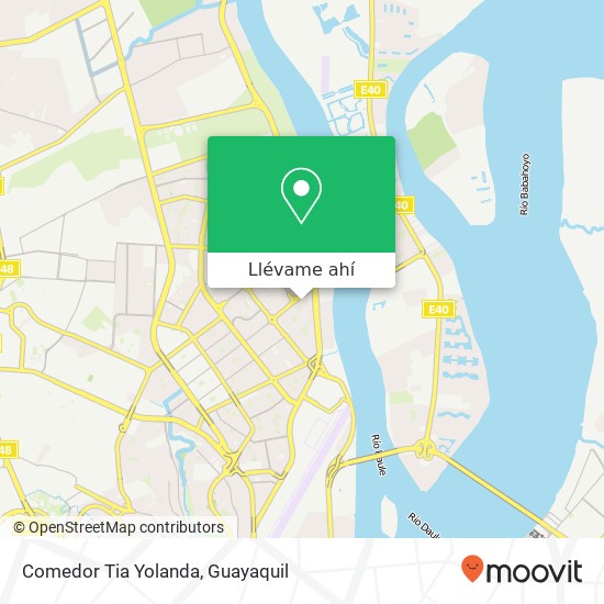 Mapa de Comedor Tia Yolanda, 7mo Callejón 16A NE Guayaquil, Guayaquil