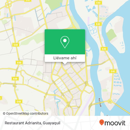 Mapa de Restaurant Adrianita, 3 NE Guayaquil, Guayaquil