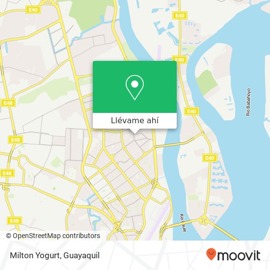 Mapa de Milton Yogurt, 5 NE Guayaquil, Guayaquil