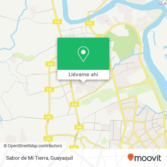 Mapa de Sabor de Mi Tierra, 6 Pasaje 38C Guayaquil, Guayaquil