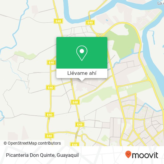 Mapa de Picanteria Don Quinte, 2 Peatonal 38D Guayaquil, Guayaquil