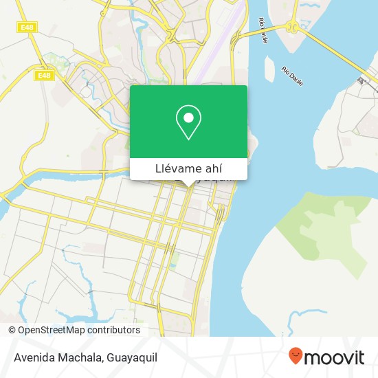 Mapa de Avenida Machala