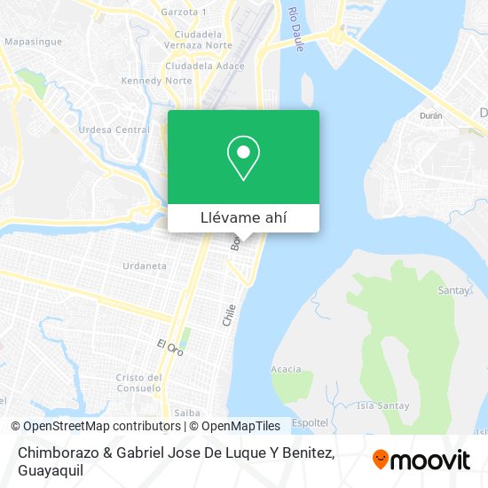 Mapa de Chimborazo & Gabriel Jose De Luque Y Benitez