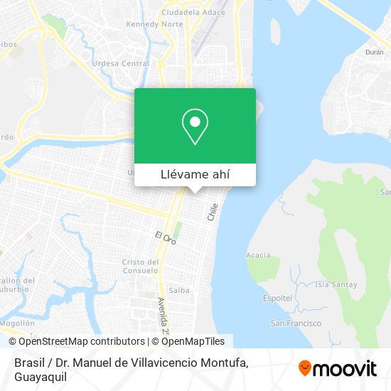 Mapa de Brasil / Dr. Manuel de Villavicencio Montufa